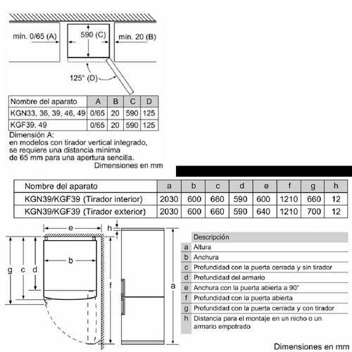 FRIGORIFICO BALAY 3KFE766XE COMBI INOX 203X60CM