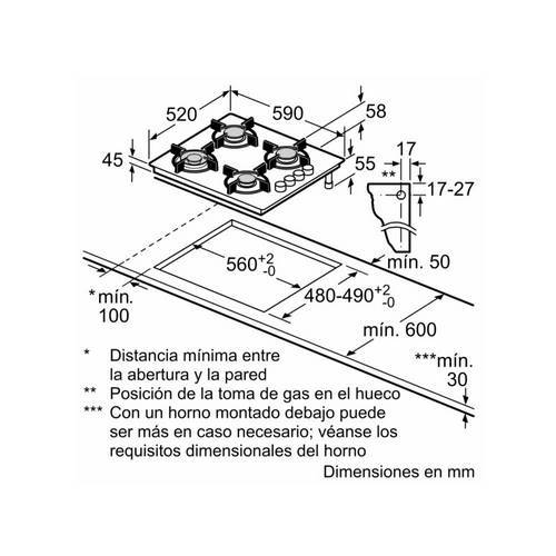 ENCIMERA BALAY 3ETG464MB INDEP