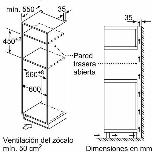 HORNO BALAY 3CW5179B0 MICROONDAS COMPACTO INTEG BL