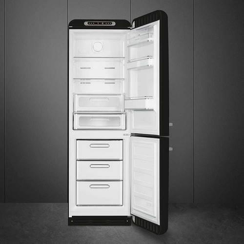 FRIGORIFICO SMEG FAB32RBL5 COMBI NEGRO BIS DERECHA