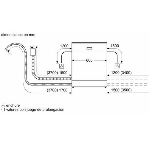 LAVAVAJILLAS BOSCH SMH4HCX48E INTEG 60CM