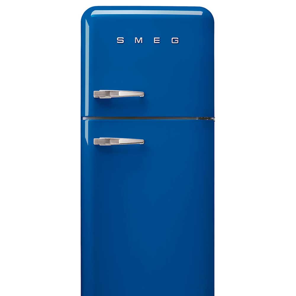 FRIGORIFICO SMEG FAB30RBE5 IND 2PTA AZUL ELECT DER