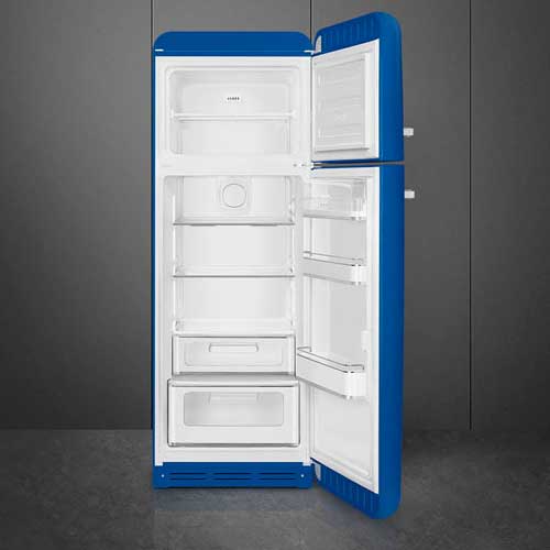 FRIGORIFICO SMEG FAB30RBE5 IND 2PTA AZUL ELECT DER