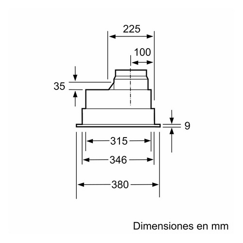 CAMPANA BALAY 3BF276NX GRUPO FILTRANTE