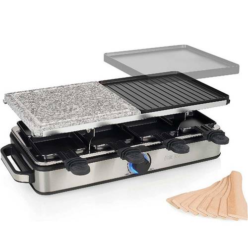 RACLETTE PRINCESS 162635 DELUXE PARA 8 PIEDRA