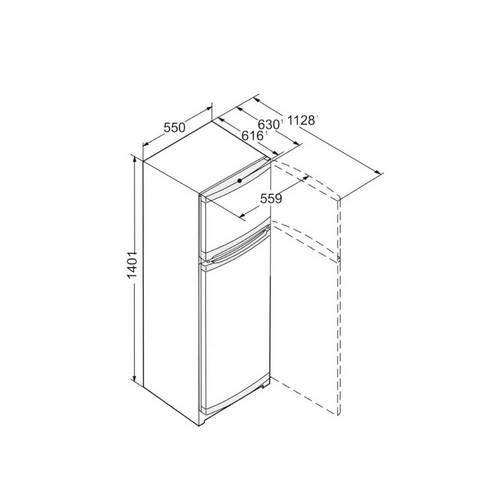 FRIGORIFICO LIEBHERR CT2531-21 2PTAS BL F 12000141