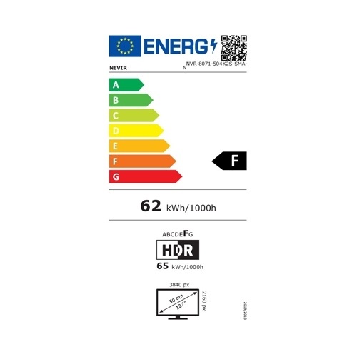 LED NEVIR NVR8071504K2S SMAN 50 PULGADAS