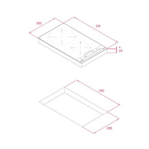 INDUCCION TEKA IZC32310 MSP 30CM 2ZNAS 112520014