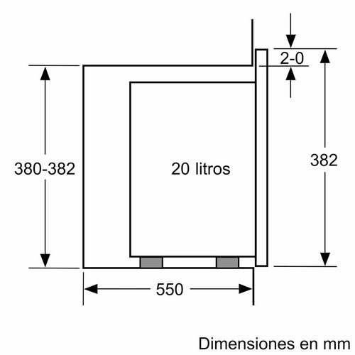 MICROONDAS BALAY 3CG4172X2 INTEG CRISTAL NEG INOX