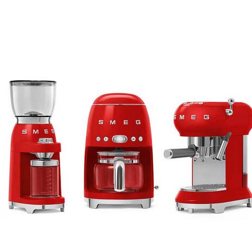 MOLINILLO CAFE SMEG CGF01RDEU ROJO 50STYLE 150W