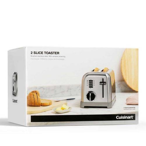 TOSTADOR CUISINART CPT160E 2RAN INOX 900W B.MIGAS