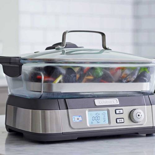 VAPORERA CUISINART STM1000E INOX CRISTAL PROF MULT