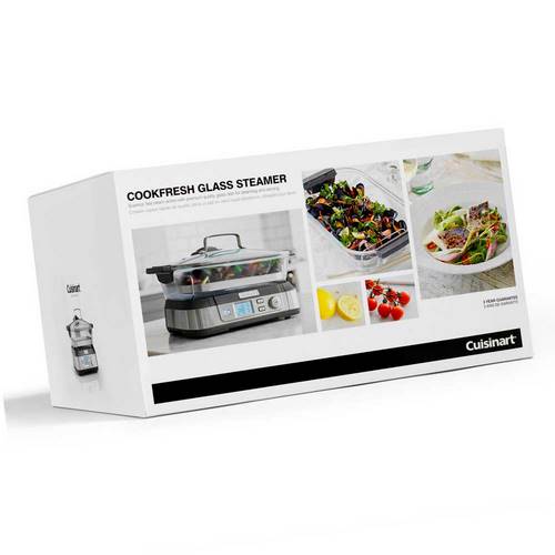 VAPORERA CUISINART STM1000E INOX CRISTAL PROF MULT