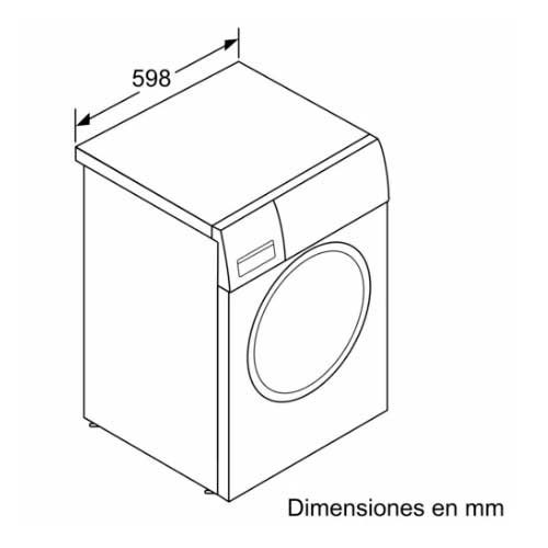 LAVADORA BALAY 3TS392BD C.FR 9KG 1200RPM