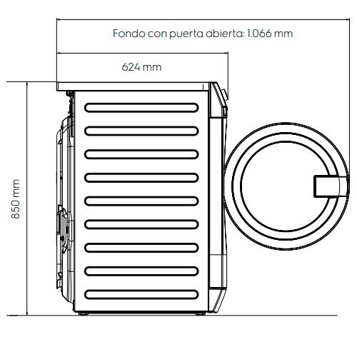 LAVADORA ELECTROLUX WE170P PROF INOX 8K 914535318