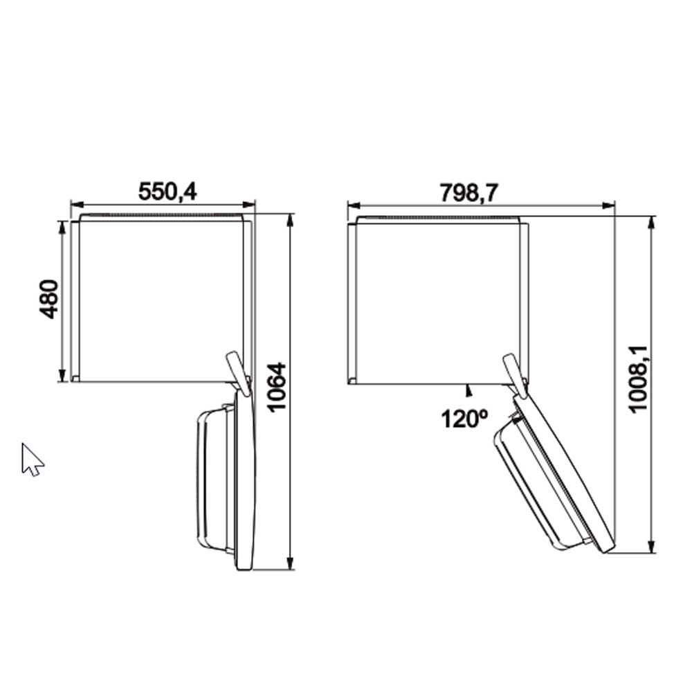 FRIGORIFICO SVAN SVF146X 2PTAS INOX CICLICO