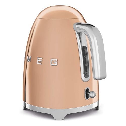 HERVIDOR SMEG KLF03RGEU ELECTRICO ORO ROSA 2400W