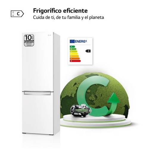 FRIGORIFICO LG GBB71SWVCN1 COMBI BLAN 1,86X60 C