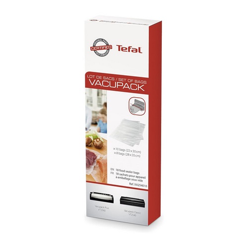 ACCES TEFAL XA254010 BOLSAS 18UNID VACUPACK FRIGO