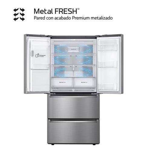 FRIGORIFICO LG GML643PZ6F COMBI 4PTAS ANCHO 83CM F