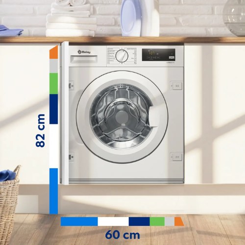 LAVADORA BALAY 3TI983B INTEG BL 8KG 1200RPM C