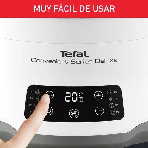 VAPORERA TEFAL VC502D10 3NIVELES STEAMER DELUXE