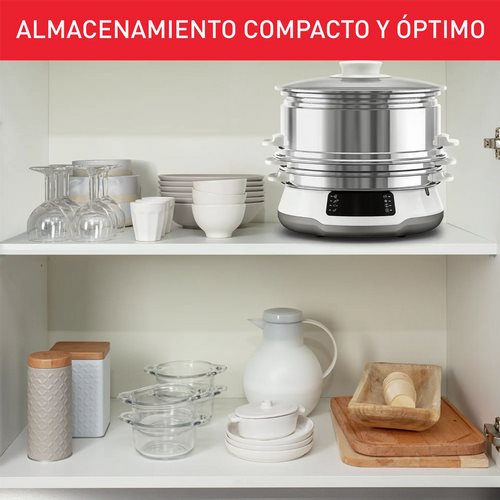 VAPORERA TEFAL VC502D10 3NIVELES STEAMER DELUXE