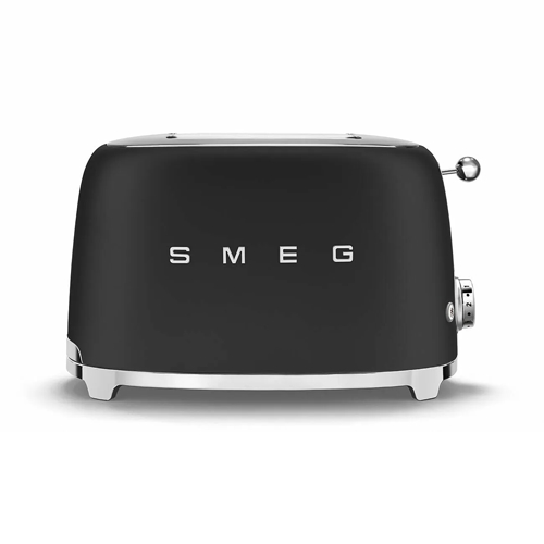 TOSTADOR SMEG TSF01BLMEU NEGRA MATE 2REB 2400W