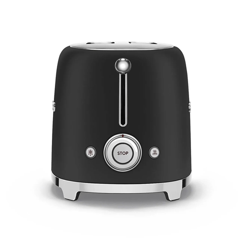 TOSTADOR SMEG TSF01BLMEU NEGRA MATE 2REB 2400W