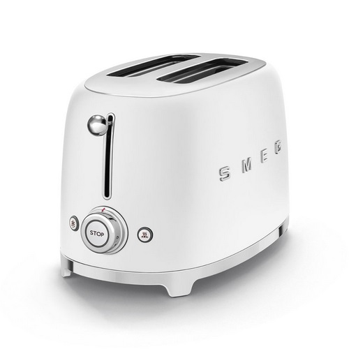 TOSTADOR SMEG TSF01WHMEU BLANCA MATE 2REB 2400W