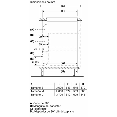 INDUCCION BOSCH PXX875D67E 80CM EXTRACTOR INTEG B