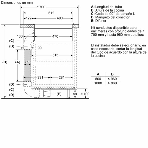 INDUCCION BOSCH PXX875D67E 80CM EXTRACTOR INTEG B