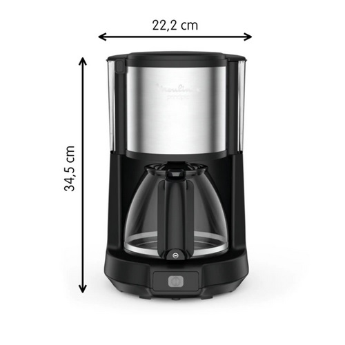 CAFETERA MOULINEX FG370811 SUBITO 15TZAS ACERO