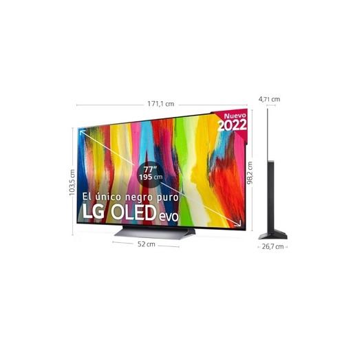 OLED LG OLED77C24LA.AEU SMART TV