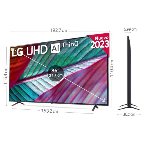 LED LG 86UR78006LB 4K SERIE78" HDR10