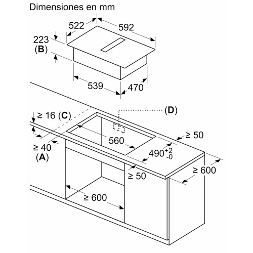 INDUCCION BOSCH PIE611B15E EXTRACT INTEGRADO