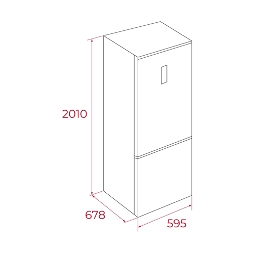 FRIGORIFICO TEKA RBF78650SS COMBI NF C 113400023