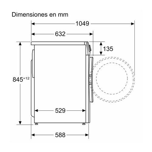 LAVADORA BOSCH WGG254Z1ES C.FR 10KG A 1400RPM