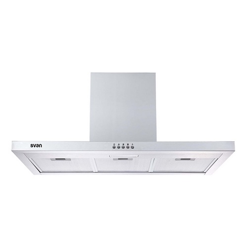 CAMPANA SVAN SCPT900A1IX TIPO T INVER INOX 90CM A+