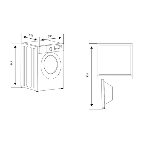 LAVADORA ASPES AL10400AIDVB CF 10KG 1400R A