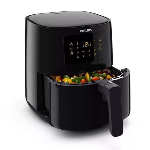 FREIDORA PHILIPS HD9255/60 AIRFRYER NEG 1400W