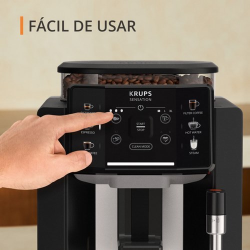 CAFETERA KRUPS EA910A10 SUPERAUTOM SENSANTION C10