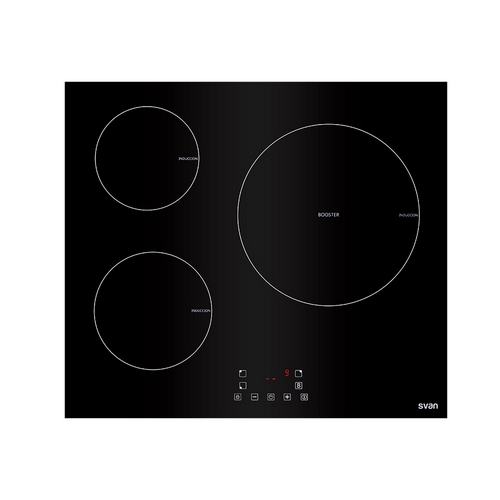 INDUCCION SVAN SI3600 3ZNAS 6200W CRISTAL