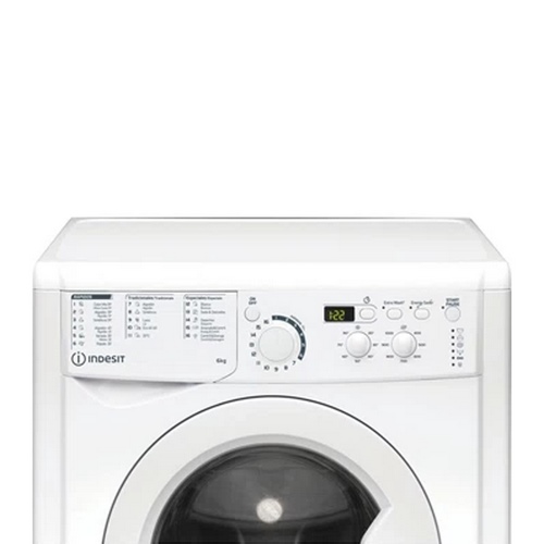 LAVADORA INDESIT EWD61051W IND 6KG 1000RPM F