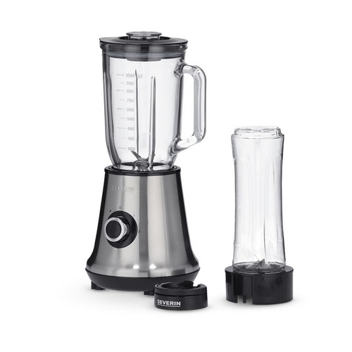 BATIDORA SEVERIN 3737 VASO SMOOTHIE INOX 1L 500W