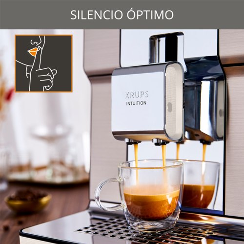 CAFETERA KRUPS EA877A10 SUPERAUTOM INTUITION IVORY