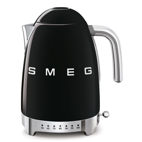 HERVIDOR SMEG KLF04BLEU ELECTR NEGRO TEMP VAR
