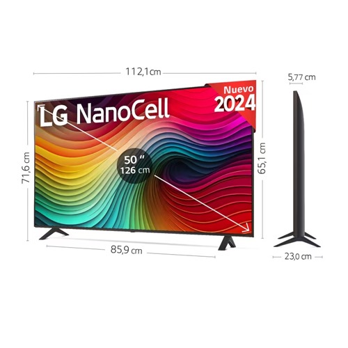 LED LG 50NANO82T6B SMART TV UHD 4K