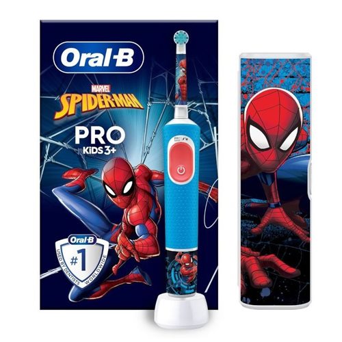 CEPILLO DENTAL BRAUN VITALITY KIDS SPIDERMAN +ESTU