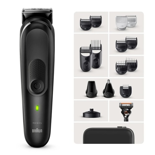 BARBERO BRAUN MGK7421 MULTIGROOM STYLER NEGRO